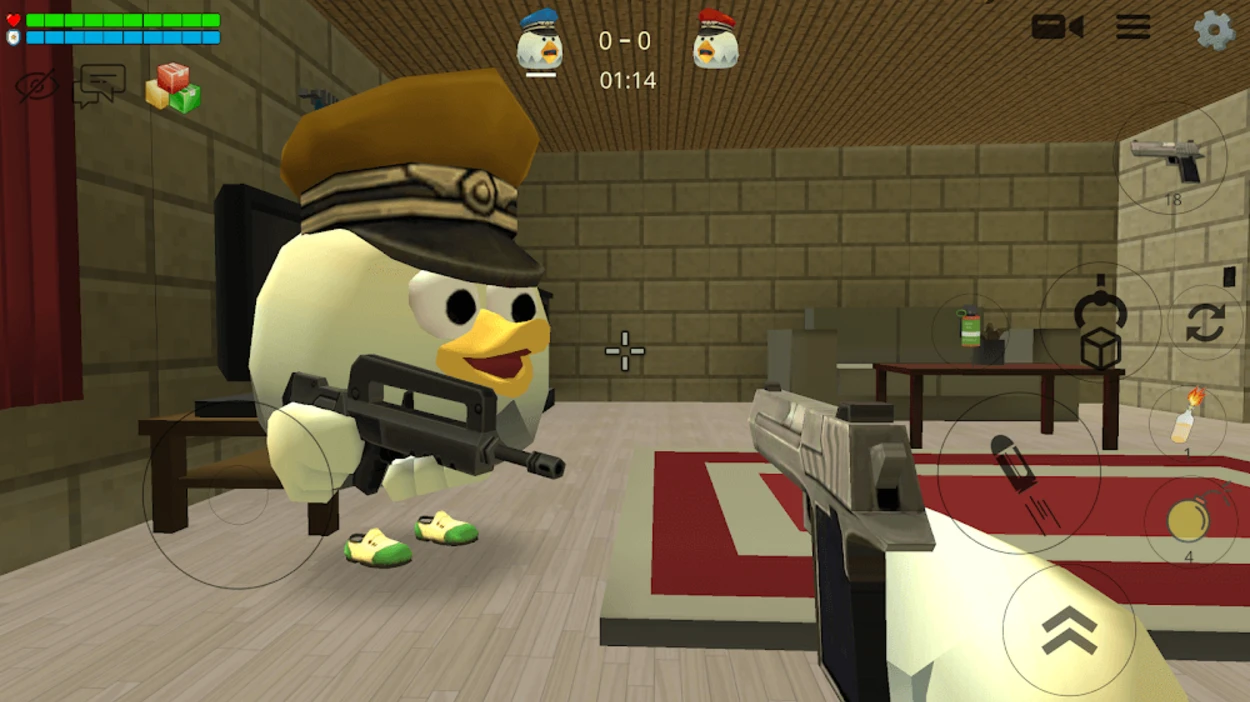 Chicken Gun песочница