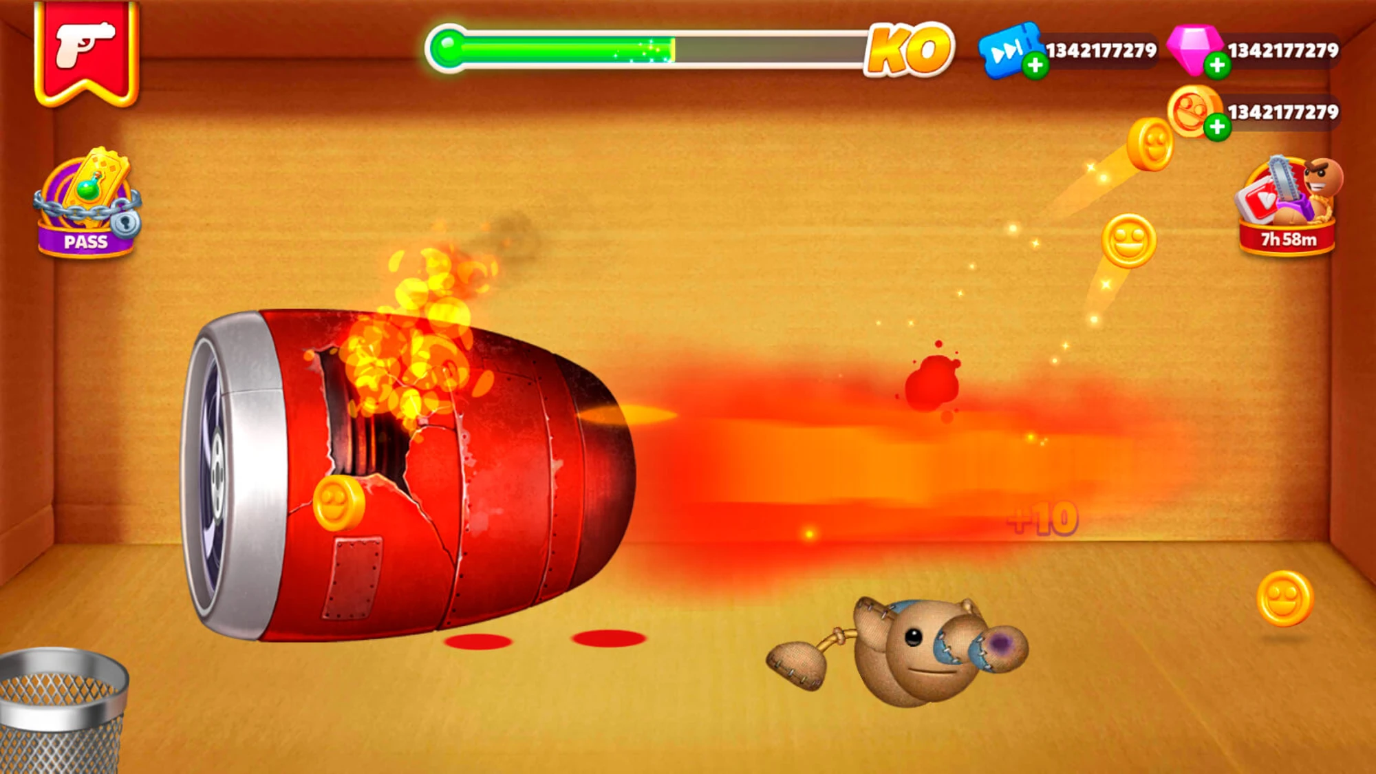 Все оружие в Kick the Buddy