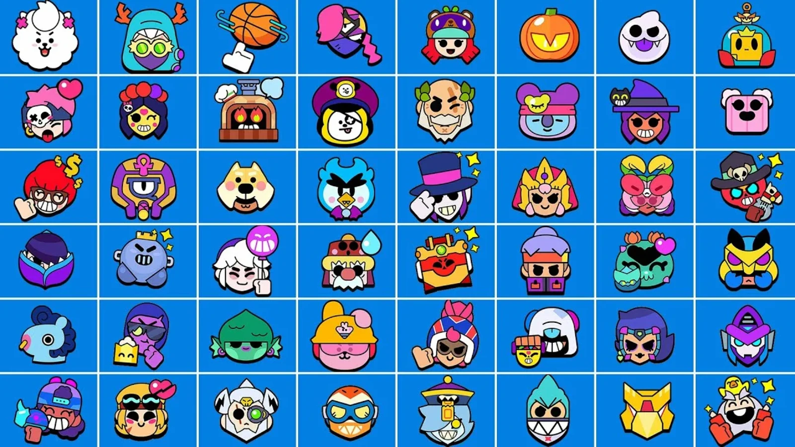Пины Brawl Stars